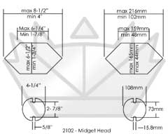 Electric Motor Rewind Coil Head Midget by Crown  